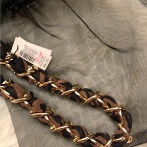 White House Black Market Braided Necklace